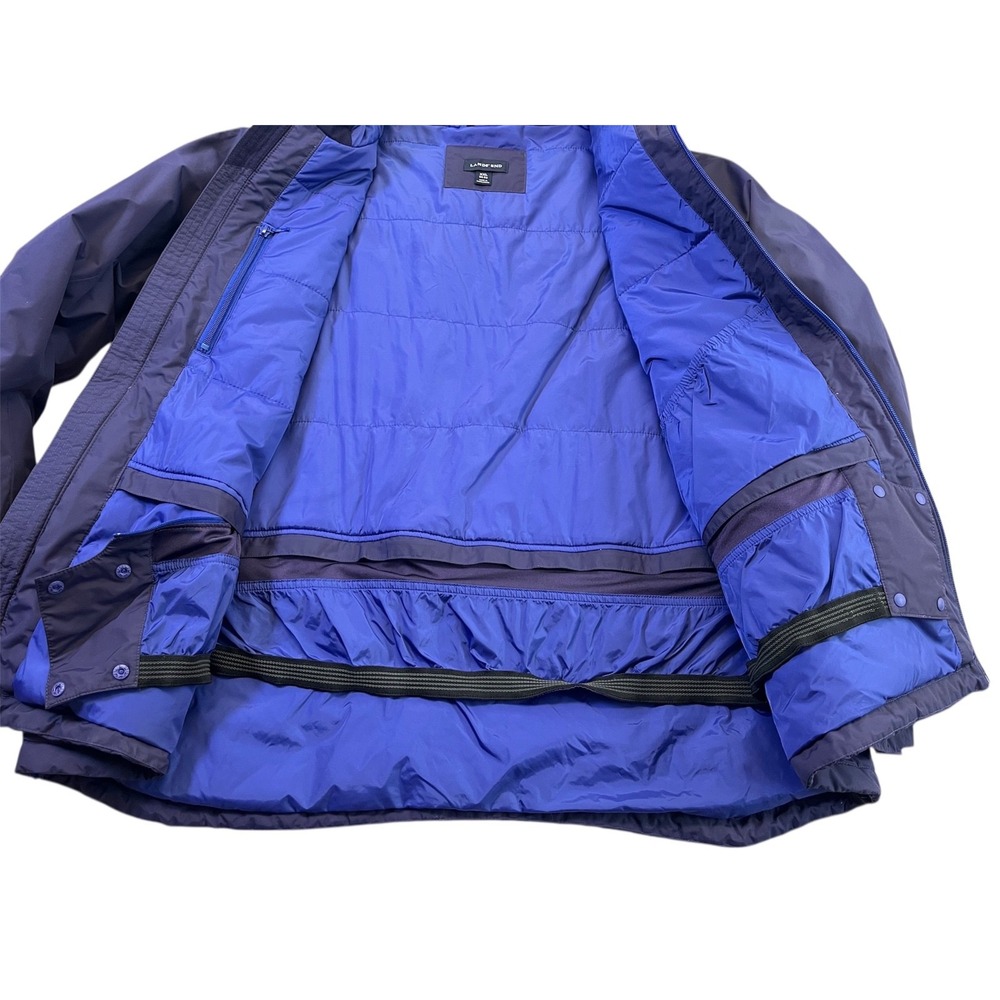 Lands' End Fx PrimaLoft Snow Sport Waterproof Jacket Men's XXL Purple Ski - Picture 8 of 16